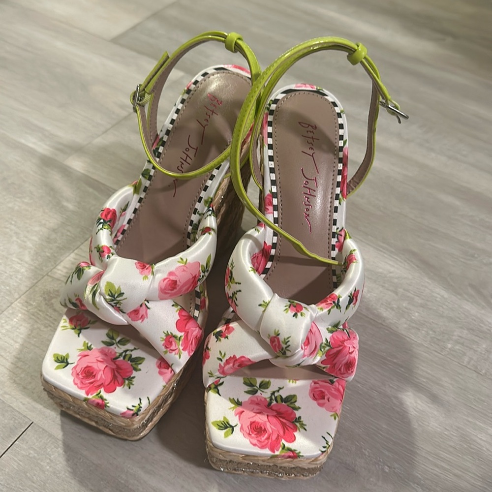 Betsey Johnson wedges